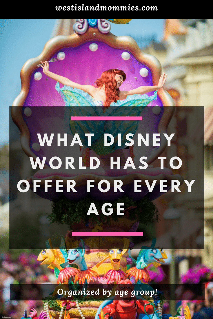 Find out what Disney World has to offer for every age!
